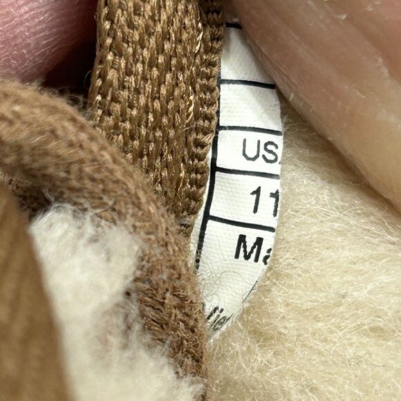 UGG Neumel Chukka Suede Lace Up Ankle Boots Women's Size 11 Chestnut - Picture 12 of 16